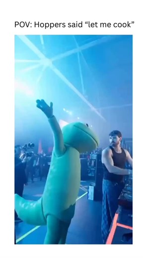 Being Guys on Instagram: "POV: The DJ didn’t ask for this… but Tom Lizard showed up anyway. His name is Tom Lizard. He tries his best, but is always just a bit awkward — and somehow that makes him iconic. His vibe matches the exact moment of complete absurdity, and he fully commits to it. Lizard, lizard, lizard. Tom Lizard is part of the all-new Disney and Pixar movie Hoppers. Fearless, expressive, and impossible to ignore. Expect the unexpected. Hoppers — in theatres March 6th. #Hoppers #tomliz