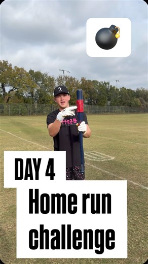 Tanner Carson | Baseball Player on Instagram: "Comment what I should use next!! ⬇️⬇️⬇️ Day 4 of the Homerun Every Day Challenge 💥 Every day gets harder, and today we took it to the next level with a heavy bat barrel trainer… and it still went over the fence. Make sure to follow along as I push myself with different bats, weights, and lengths over the next few weeks!!! Statures and stay engaged. @baseballism doesn’t miss with their clothing. This Offszn set is fire!!! #ballplayerswearbaseballism
