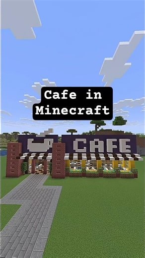 You Won't Believe This Minecraft Cafe Design
