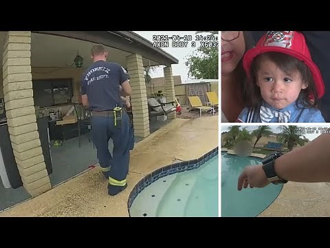 Dramatic video shows rescue of toddler who nearly drowned in Phoenix pool