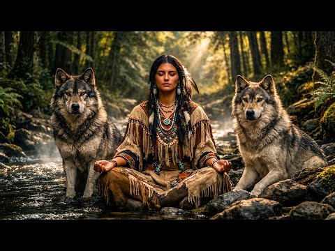 Whispers of the Ancient Forest | Native American Sleep Music | Soothing Meditation & Healing