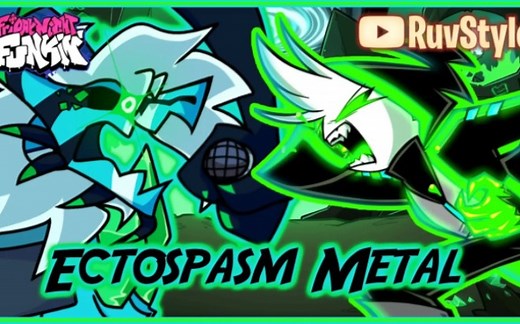 FNF Ectospasm Apocalypse Mode [Metal] [OverheadChart]but RetroSpecter vs Radi