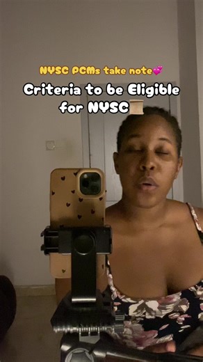 If you don’t meet all these Criteria I have mentioned so far, What is the issue you’re having? Lemme know in the comments section ❤️ #nysc #nyscregistration #nyscdiary #nysccamp #nyscbatchastream2