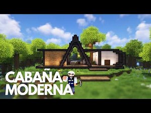 TUTORIAL: Cabaña MODERNA muy FÁCIL en Minecraft