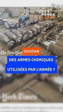 Soudan : des armes chimiques utilisées par l'armée ?