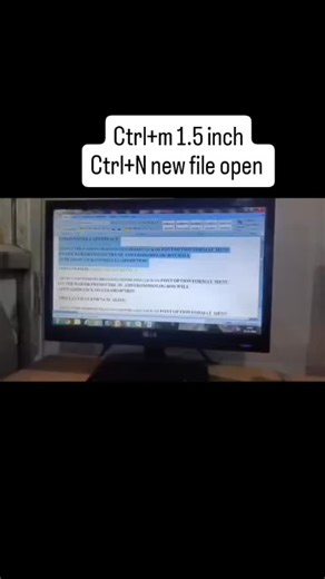 pyramid computer on Instagram: "Ctrl+m 1.5 inch Ctrl+N new file open 🔑"