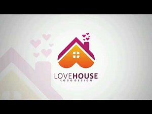 logo vector tutorial. home sweet home