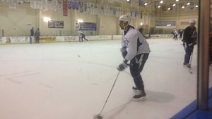 Tampa Bay Lightning training at Germain Arena