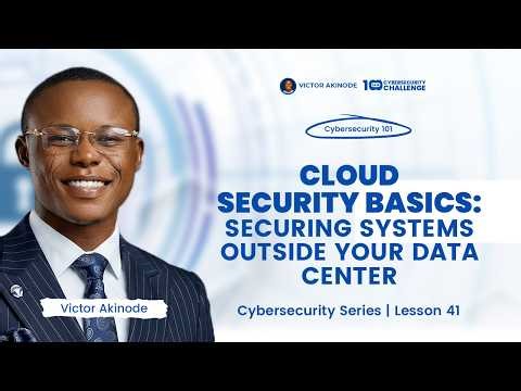 LESSON 41: Cloud Security Basics Explained: Shared Responsibility Model & Cloud Risks