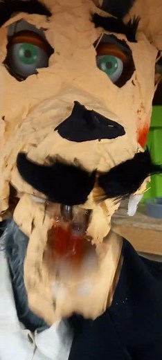 Wolfman Animatronic finished Mask!