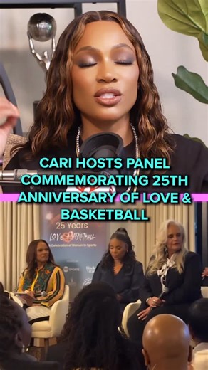 Cari Champion on Instagram: "An ALL STAR panel for an ALL STAR WEEKEND! I had the honor of talking about LOVE and BASKETBALL - 25 years later: and the movie truly stands the test of time! The HBCU FIRST LOOK FILM FESTIVAL @gpbmadeit was so ahead of the times while knowing that we ALL DESERVE. @jaynekennedyoverton @candaceparker @cmill31 @sanaalathan - love to moderator @thelauracoates! And host @comiclonilove ! @jemelehill and I discuss on our new podcast @flagrantandfunny - lock in."