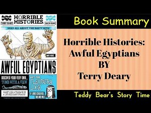 Awful Egyptians by Terry Deary | Book Summary | Horrible Histories