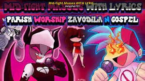 Mid-Fight Masses WITH LYRICS mod Mod for Friday Night Funkin' | FNF Mods