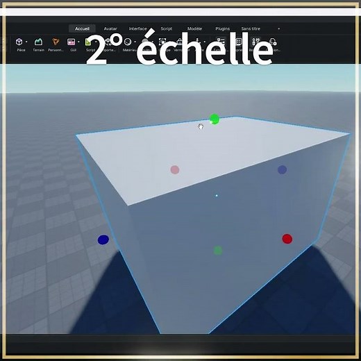 Tuto Roblox Studio 1°