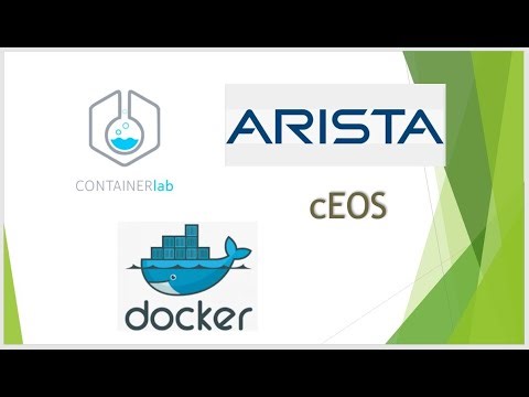 How to setup Arista cEOS Docker Image