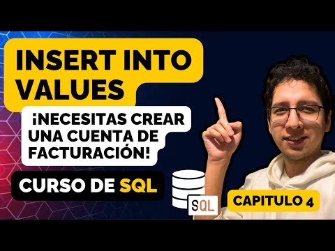 INSERT INTO VALUES in SQL | Create Billing Account | DML Query | Intermediate SQL Course #4
