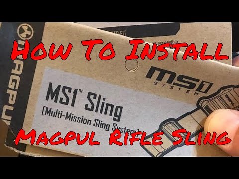 How to: Install a Magpul MS1 sling