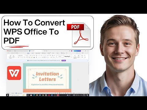 How To Convert WPS Office To PDF (FullGuide) 2025