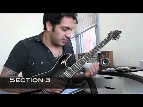 How to play 'Hangar 18' by Megadeth Guitar Solo Lesson pt2