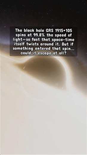 This Black Hole Spins at 99.8% Light Speed — Can Anything Escape?