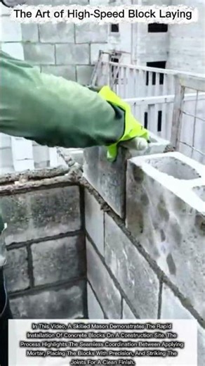 The Art of High-Speed Block Laying