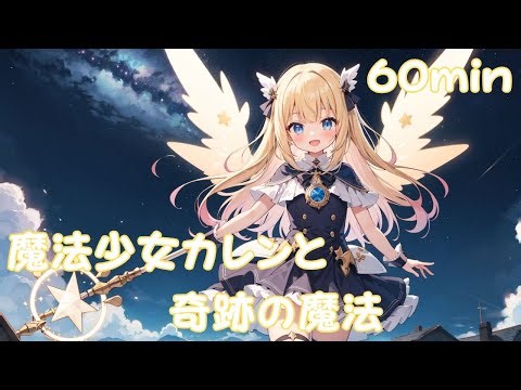 【フリーbgm】魔法少女カレンと奇跡の魔法【魔法少女/可愛い/キラキラ/変身/ロック/エンディング】