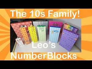 Leo’s NumberBlocks The 10s Family!