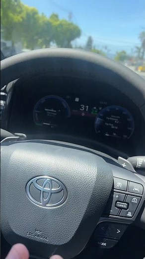 2025 Toyota Camry Traffic Jam Assist Demo