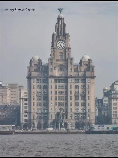Hazy Views of Liverpool Waterfront