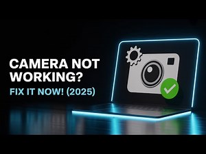 Camera Not Working in Windows 11? | Fix it Now (2025 Tutorial – Fast & Easy!)”