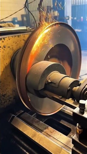 Brake disc grinding