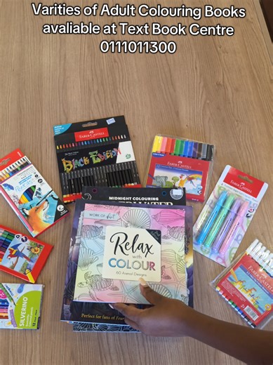 Find mindful adult colouring books that boost relaxation and promote creativity. Available at all TBC stores and online. @Thika Road Mall official @sarityourcity1 #TBCat60 #adultcolouringbooks #mandalacolouring