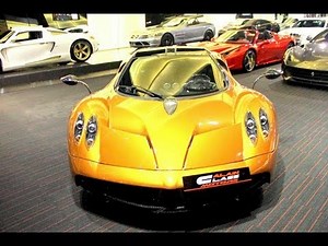 Bronze Orange Pagani Huayra in Dubai
