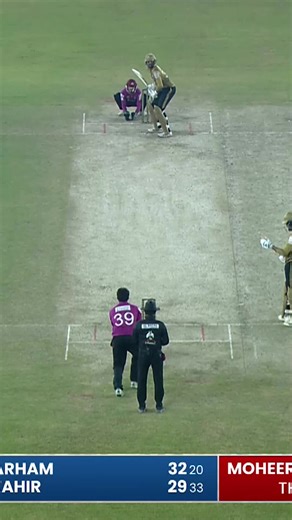 Moheer's Striking Performance in National T20 Cup