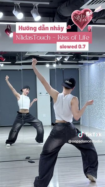 Hướng dẫn nhảy Midas Touch (Kiss of life) #DanceTutorial #Tutorial #HuongDanNhay #DayNhay #HocNhayOnline #TiktokDance #LearnOnTiktok #OopsDanceStudio #OopsCrew #fyp #trend