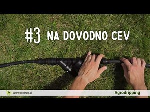 Kapljični namakalni sistem Agrodripping - namakalni sistem za vsakogar