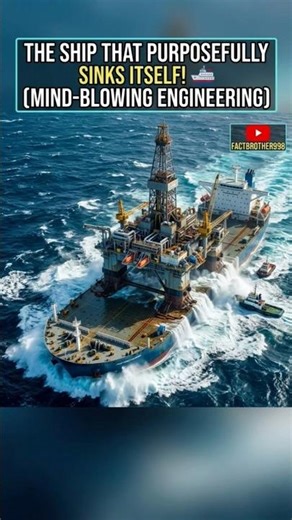 The Ship That Purposefully Sinks Itself! 🚢 (Mind-Blowing Engineering)