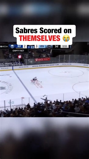 The Buffalo Sabres scored on themselves vs the Utah Hockey Club | Hockey Empire