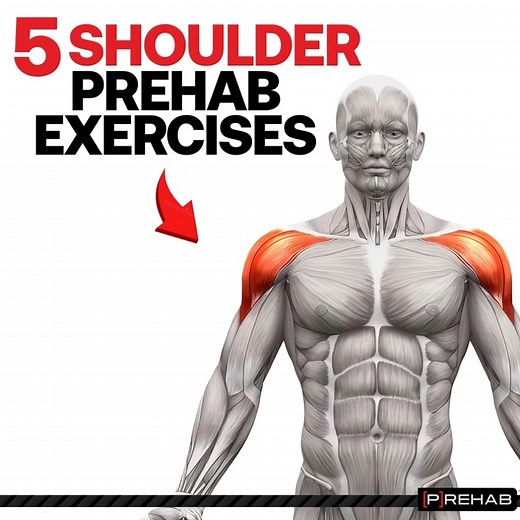 WHO HERE NEEDS TO PERFORM SHOULDER PREHAB? 🙋 Check out https://theprehabguys.com/shoulder-prehab-program/ 📐 Of the optimal 180 degrees required for shoulder elevation, did you know only about 2/3 comes from the Shoulder Joint, meaning the Gleno-Humeral joint? While a whopping 60 degrees of shoulder elevation comes from the Scapulothoracic joint! This is why you can’t have full shoulder mobility unless the Scapula and Thoracic Spine are addressed! 💪 Shown in this post are a group of early phas
