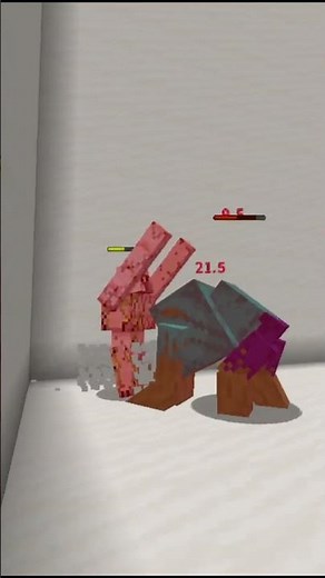 Iron Golem vs Mutant Zombie Minecraft