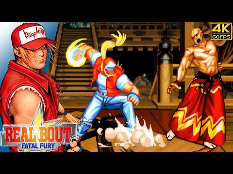 Real Bout Fatal Fury - Terry Bogard (Arcade / 1995) 4K 60FPS