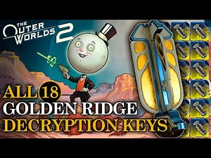 All 18 Advanced Decryption Keys in Golden Ridge | The Outer Worlds 2