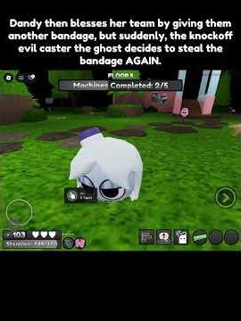 why steal bandages when there is a cosmo and bassie 😭 #dandysworld #roblox @LiterallyYattaFr