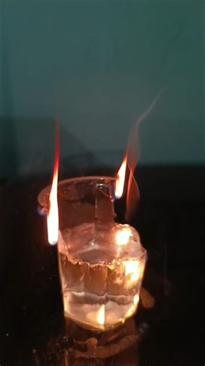 2 Next Level Science Tricks With Fire #shorts
