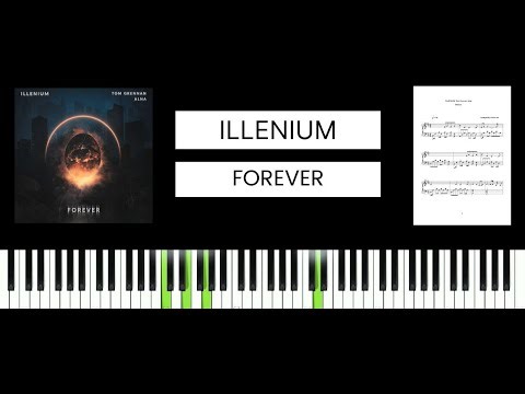 ILLENIUM, Tom Grennan, Alna - Forever (BEST PIANO TUTORIAL & COVER)