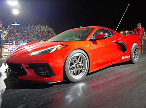 Twin-Turbocharged 1350HP FuelTech C8 Corvette Achieves 8.973-Second Quarter Mile Time