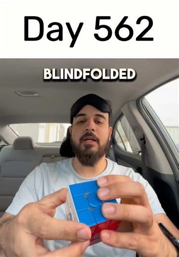 Blindfolded Rubik's Cube Challenge Day 562: Breaking Records