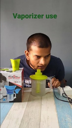 How to use vaporizer | All in one vaporizer with 3 attachment #short