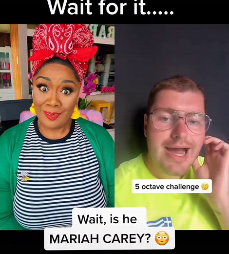 Baritone Tenor Singing Octave Challenge Reaction