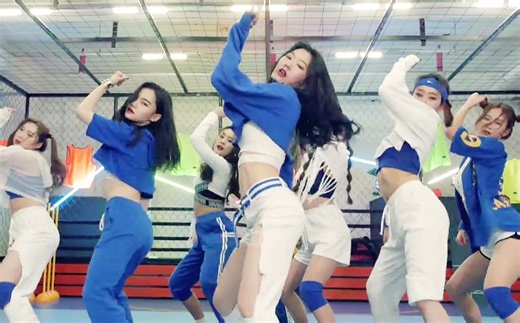 【ALiEN舞室】8妹纸阳光运动系Jazz编舞Burn Break Crash